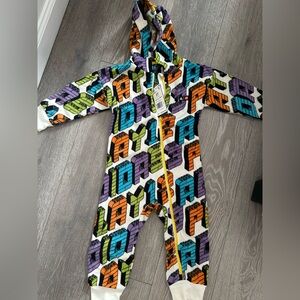 Colorful Graphic Kids One Piece